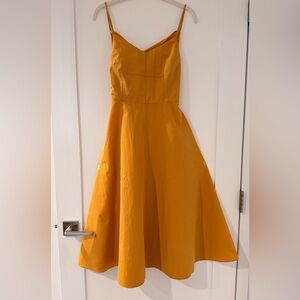 Pinky Mustard Yellow Dress